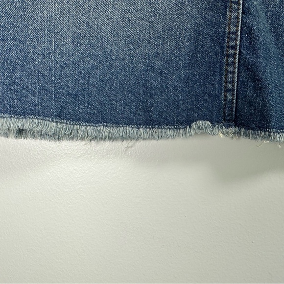 William Rast Blue A-line Mini Skirt Casual Midtown Revenge size 30 - Picture 5 of 7